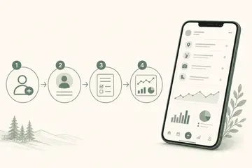 HuntLogのはじめ方の流れ
